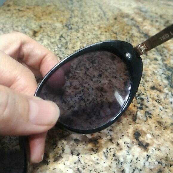 Vintage Ted Lapidus Sunglasses mod. TL 218 BM Rhinestone Black Oval Gold Jewel main image 8